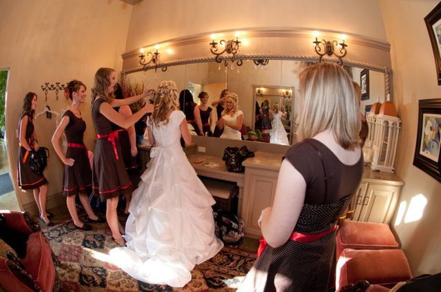 Bride's room at Atrium Weddings at Western Gardens Sandy