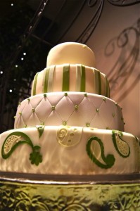Carrie's Cakes is this wedding reception center's preferred cake designer