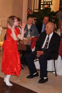 Dancing for grandpa