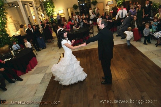 dance floor included in some Utah wedding venues