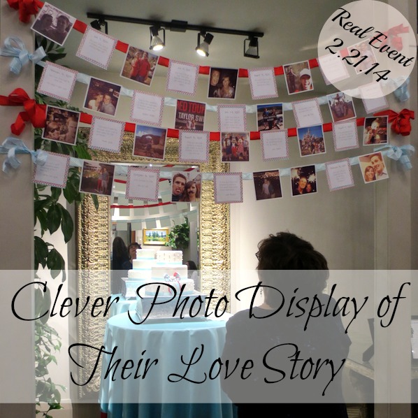Utah weddings with clever display of love stories