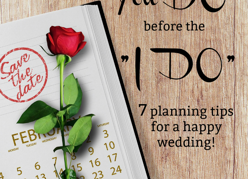 wedding planning tips before you say I do